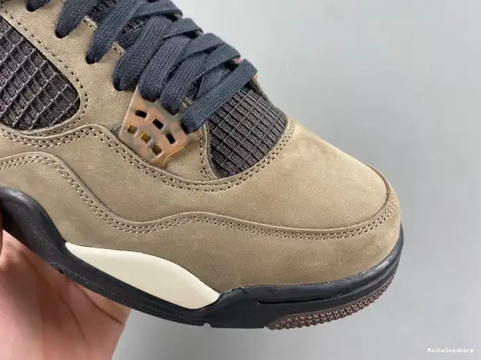 MaikeSneakers AJ4-882335 4 Brown x TS Scott Air Retro Travis Jordan 0605